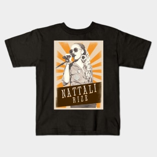 Vintage Aesthetic Nattali Rize Reggae Kids T-Shirt